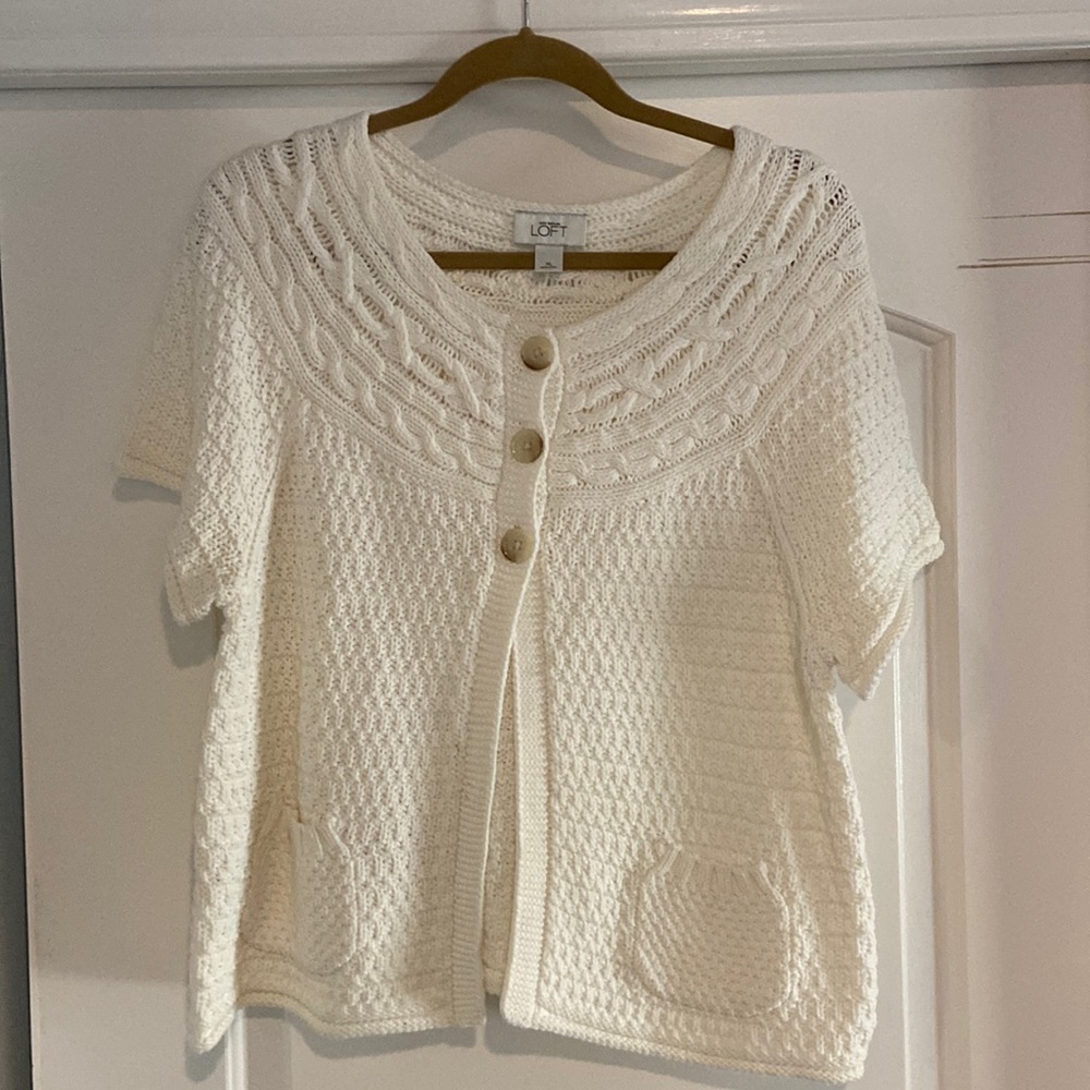 Ann Taylor Loft cardigan sweater. XL
